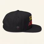 Soca Addict Cap - Flat Bill Snapback, Festival Gear, Summer Vibes, Unique Gift for Music Lovers, Trendy Hat for Parties - Irie Blues Boutique