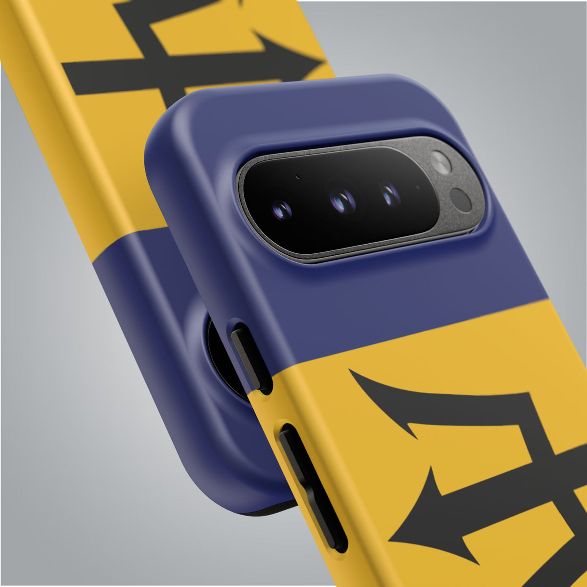 Barbados Flag Tough Phone Case - Irie Blues Boutique