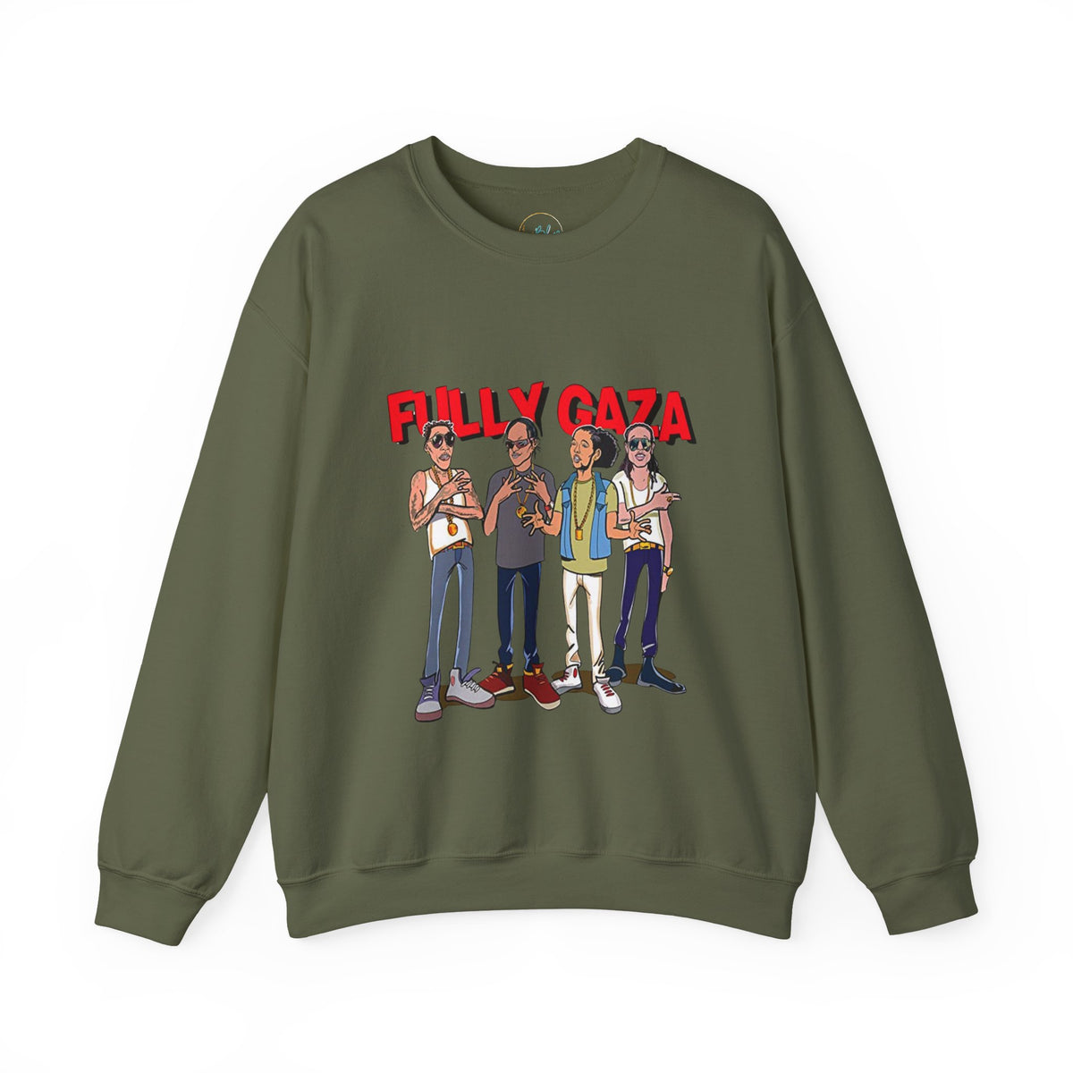 Fully Gaza Sweatshirt - Irie Blues Boutique
