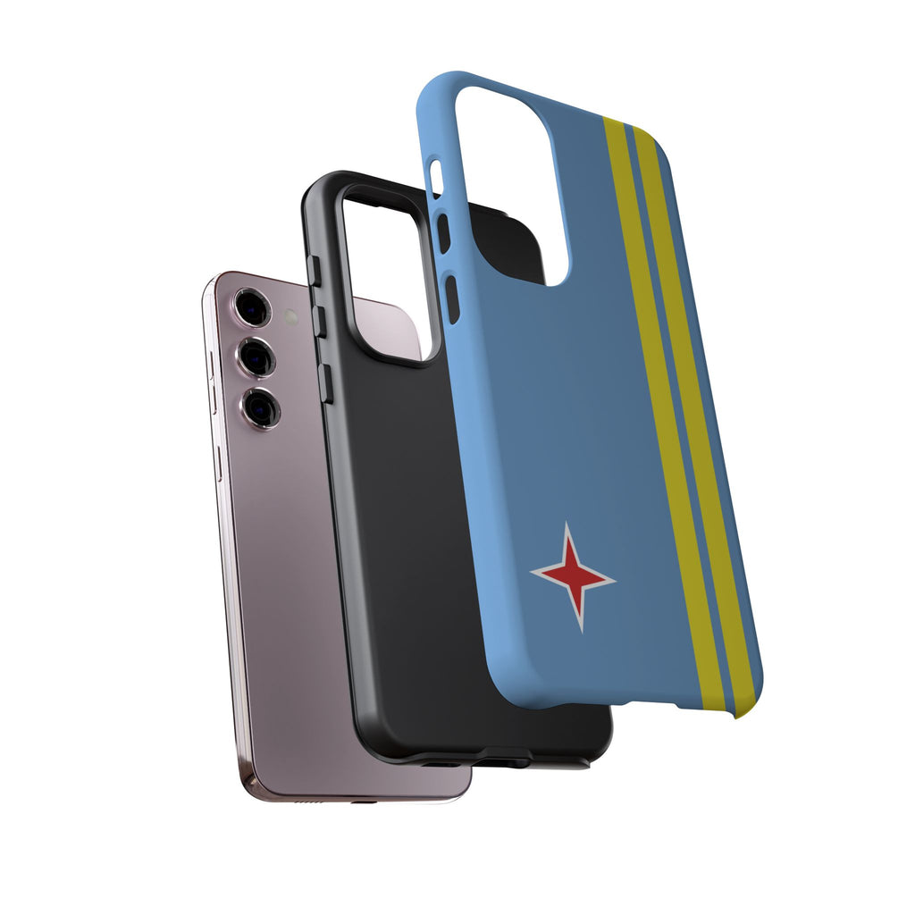 Aruba Flag Tough Phone Case - Irie Blues Boutique