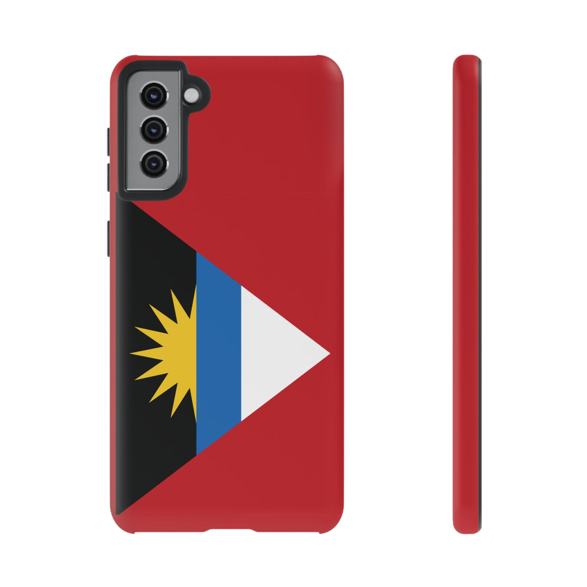 Antigua and Barbuda Flag Tough Phone Case - Irie Blues Boutique