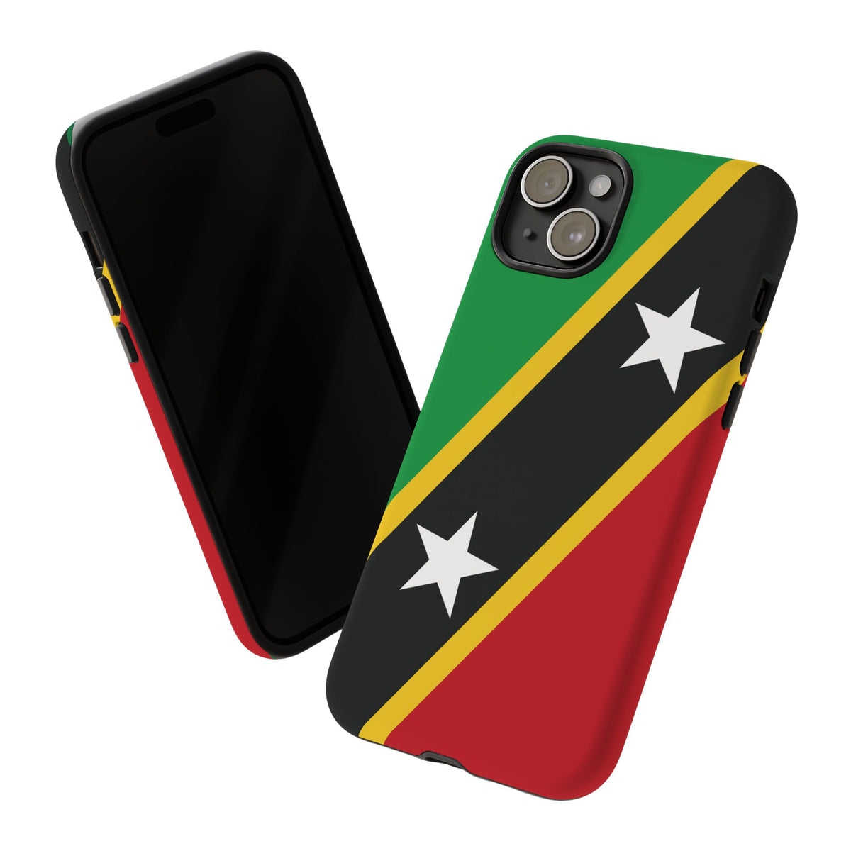 Saint Kitts and Nevis Flag Tough Phone Case - Irie Blues Boutique
