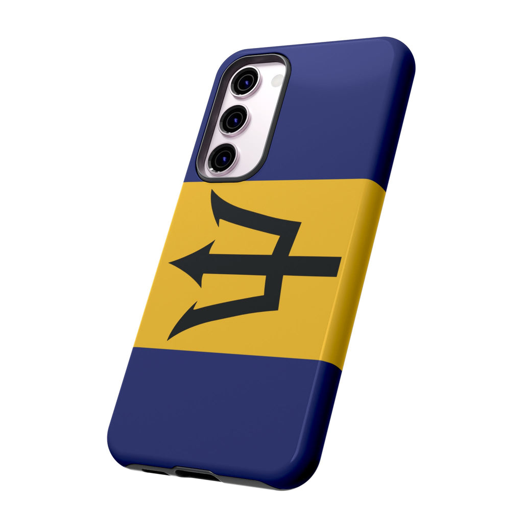 Barbados Flag Tough Phone Case - Irie Blues Boutique