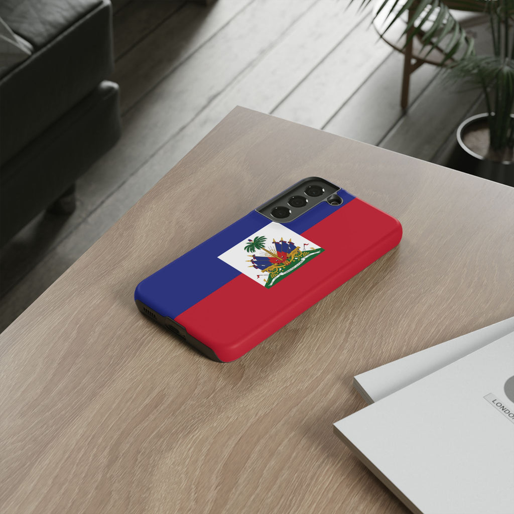 Haiti Flag Tough Phone Case - Irie Blues Boutique