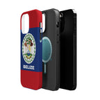 Belize Flag Magnetic Case - Irie Blues Boutique