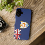 Anguilla Flag Tough Phone Case - Irie Blues Boutique