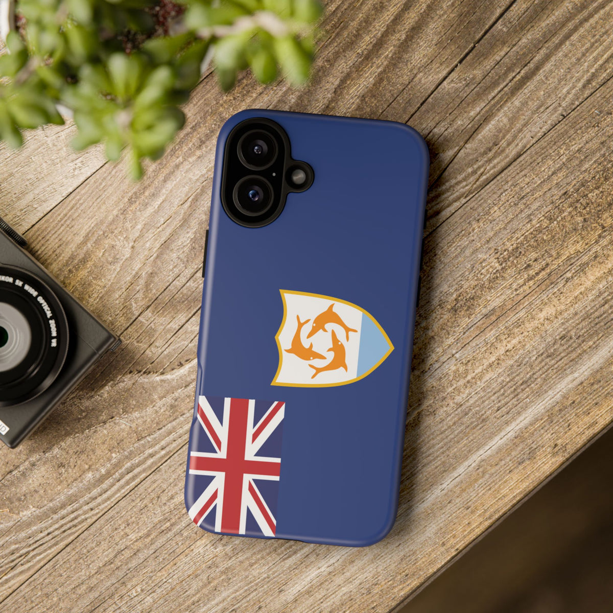 Anguilla Flag Tough Phone Case - Irie Blues Boutique