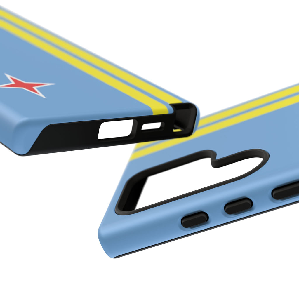 Aruba Flag Tough Phone Case - Irie Blues Boutique