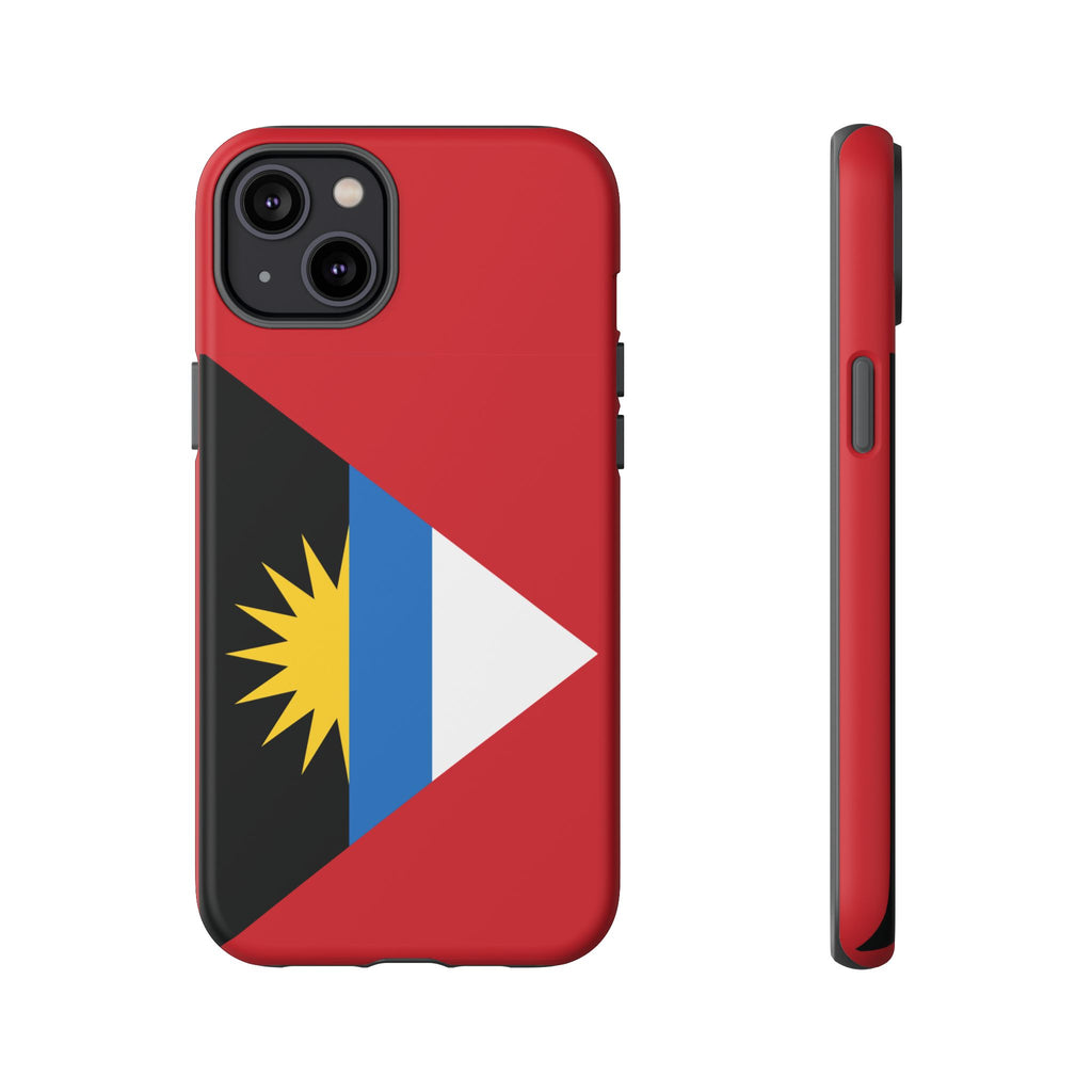Antigua and Barbuda Flag Tough Phone Case - Irie Blues Boutique