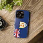 Anguilla Flag Tough Phone Case - Irie Blues Boutique