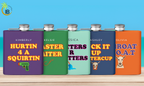 Custom Dirty Bachelorette Party Flasks - Irie Blues Boutique