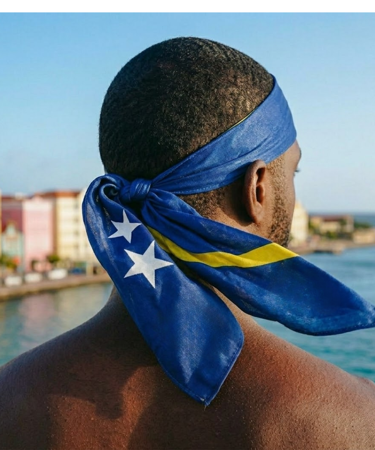 Curacao Flag Bandana