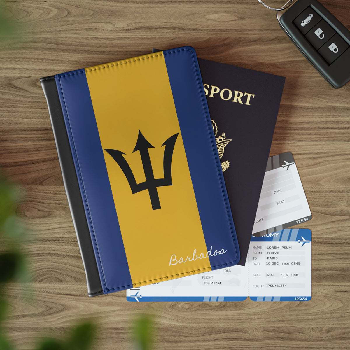 Barbados Passport Cover - Irie Blues Boutique