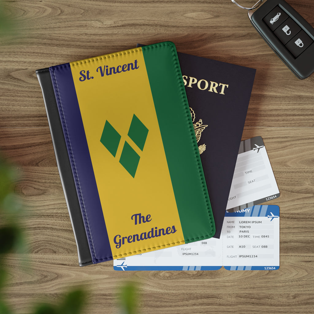 St. Vincent & The Grenadines Passport Cover - Irie Blues Boutique