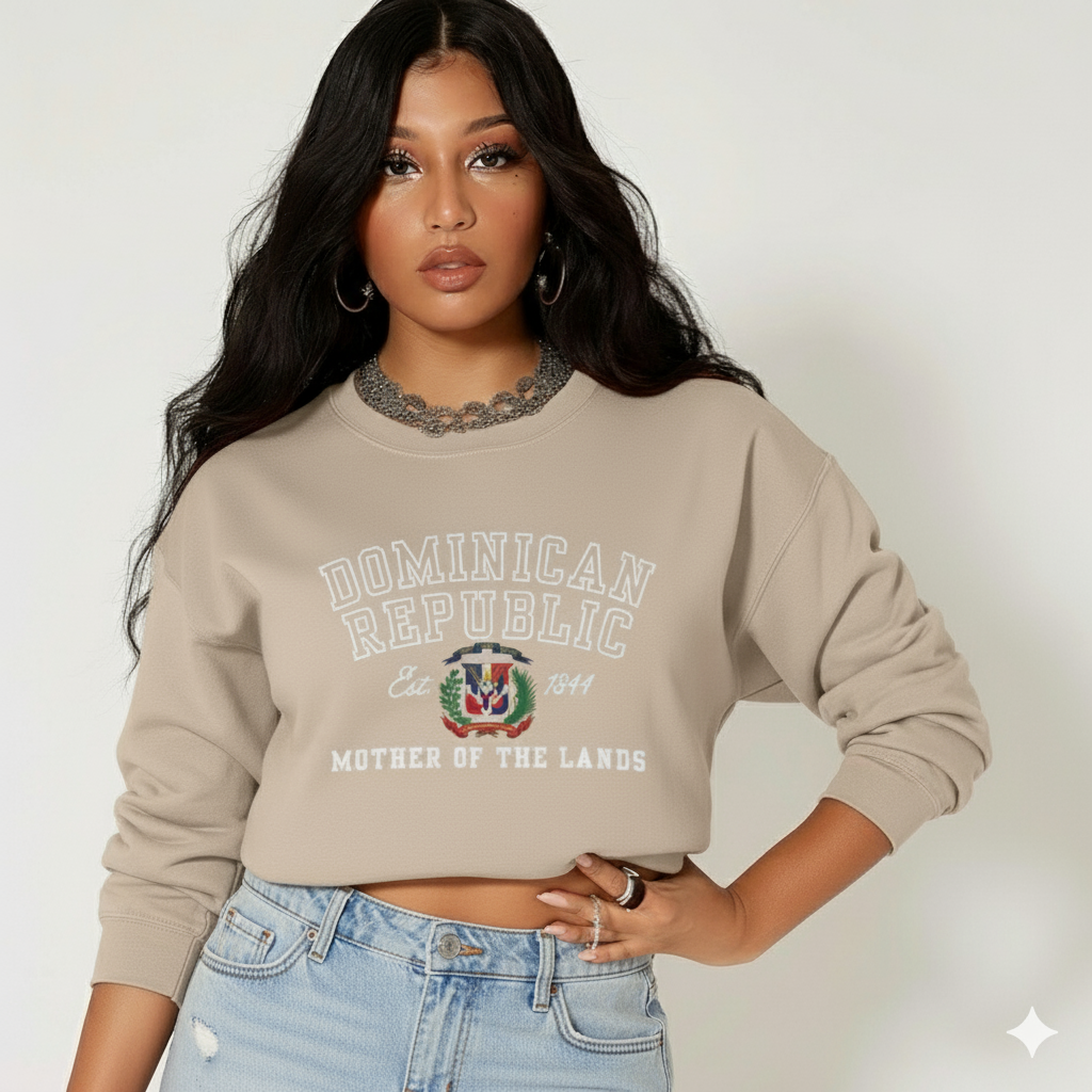 Dominican Republic Mother of The Lands Unisex Sweatshirt - Irie Blues Boutique