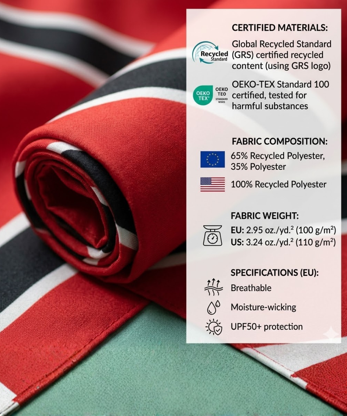 Trinidad & Tobago Flag Bandana
