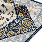 US Virgin Islands Flag Paisley Print Bandana
