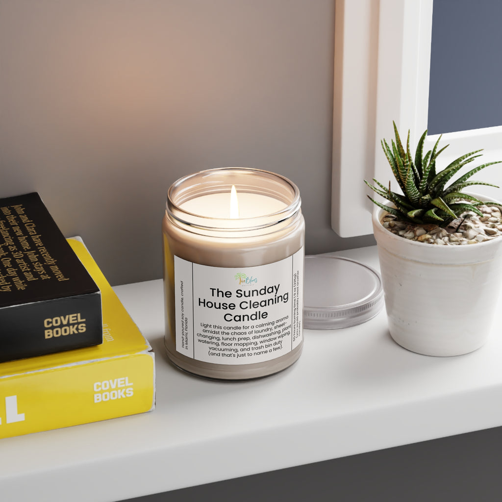 Sunday House Cleaning Scented Candle - Irie Blues Boutique