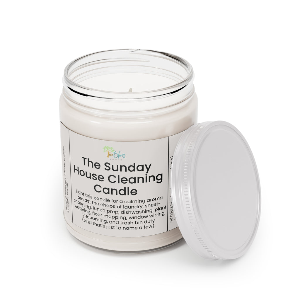 Sunday House Cleaning Scented Candle - Irie Blues Boutique