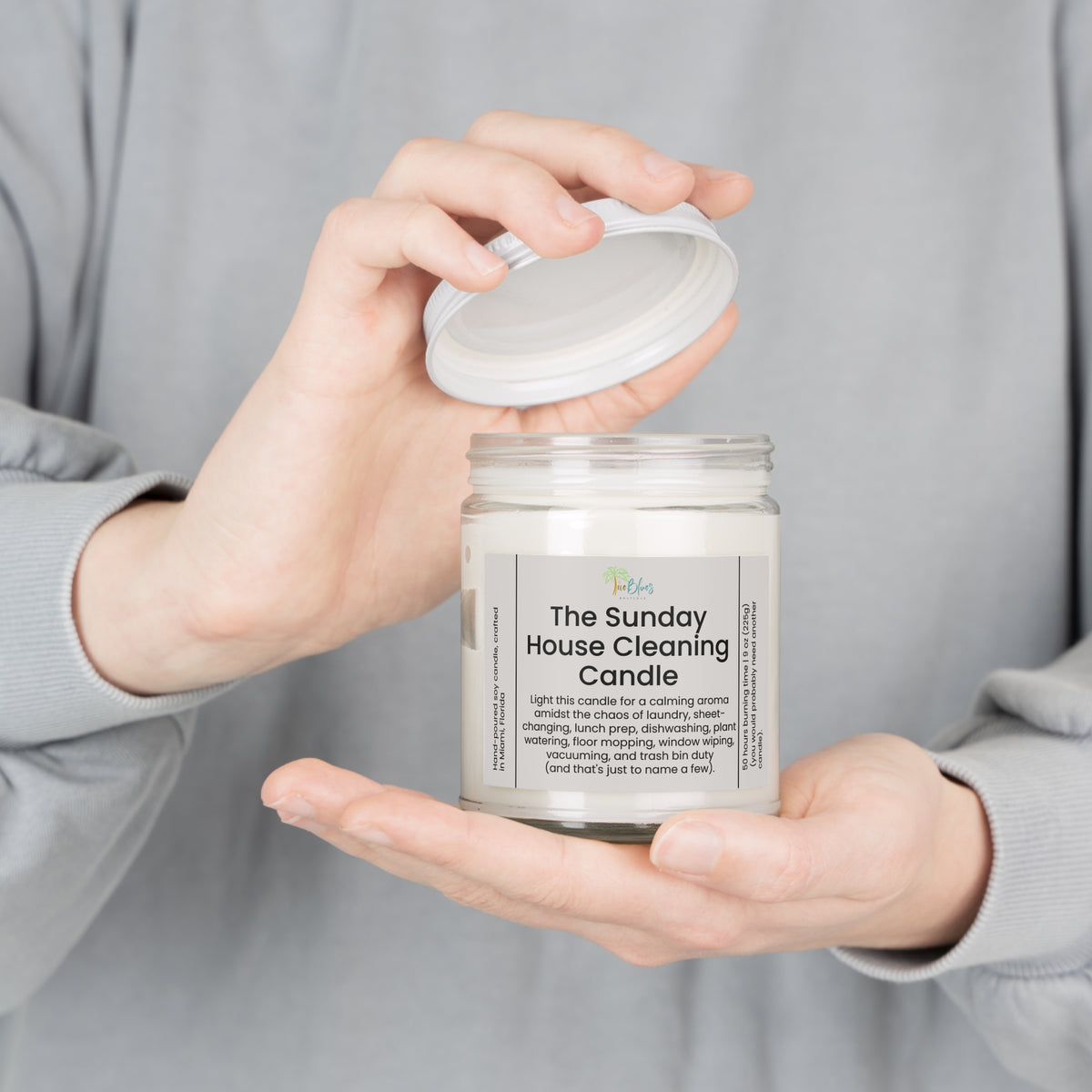 Sunday House Cleaning Scented Candle - Irie Blues Boutique