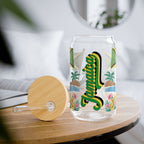 Jamaica Sipper Glass, 16oz - Irie Blues Boutique