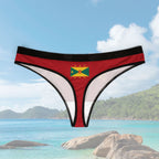 Grenada Flag Thong - Irie Blues Boutique
