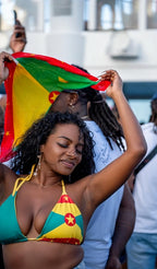 Grenada Flag String Bikini