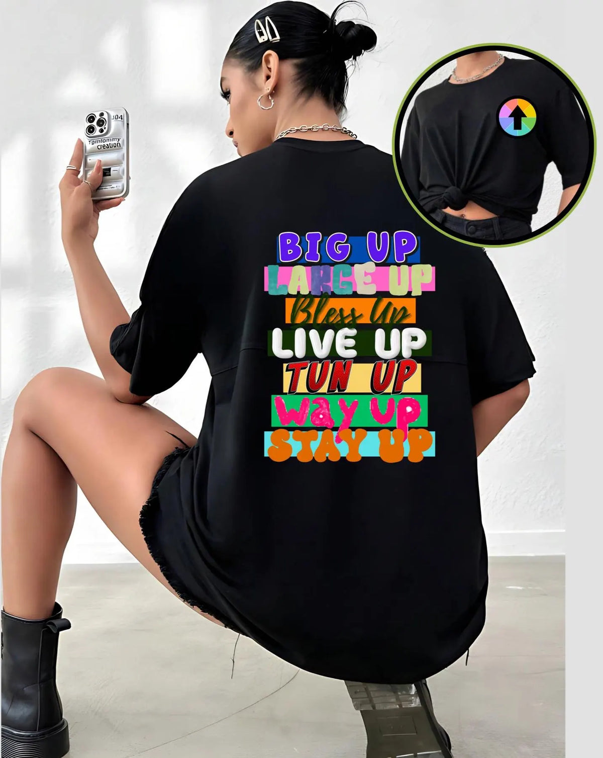 Up Inspirational Unisex Tee - Irie Blues Boutique