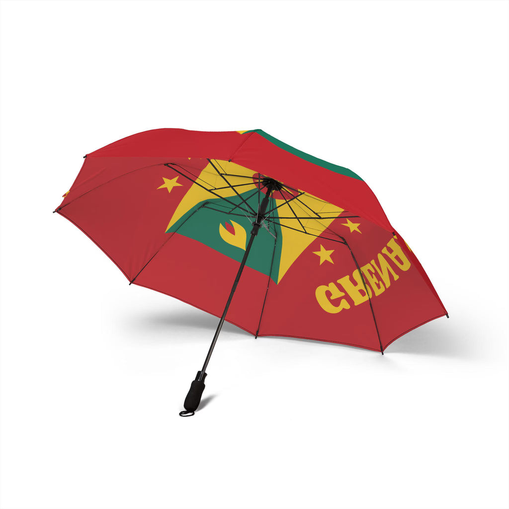 Grenada Flag Umbrella - Irie Blues Boutique