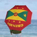 Grenada Flag Umbrella - Irie Blues Boutique