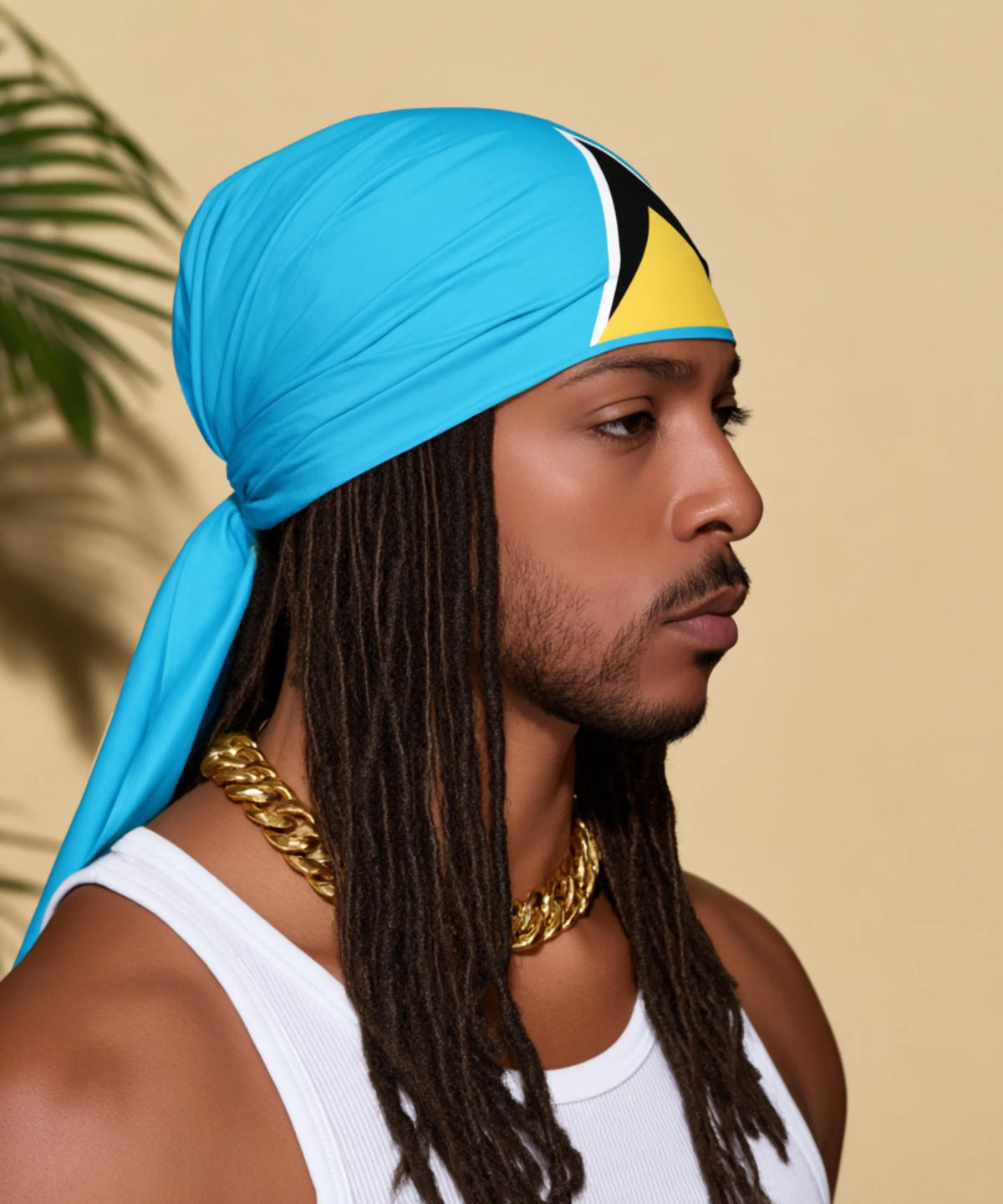 Saint Lucia Flag Bandana
