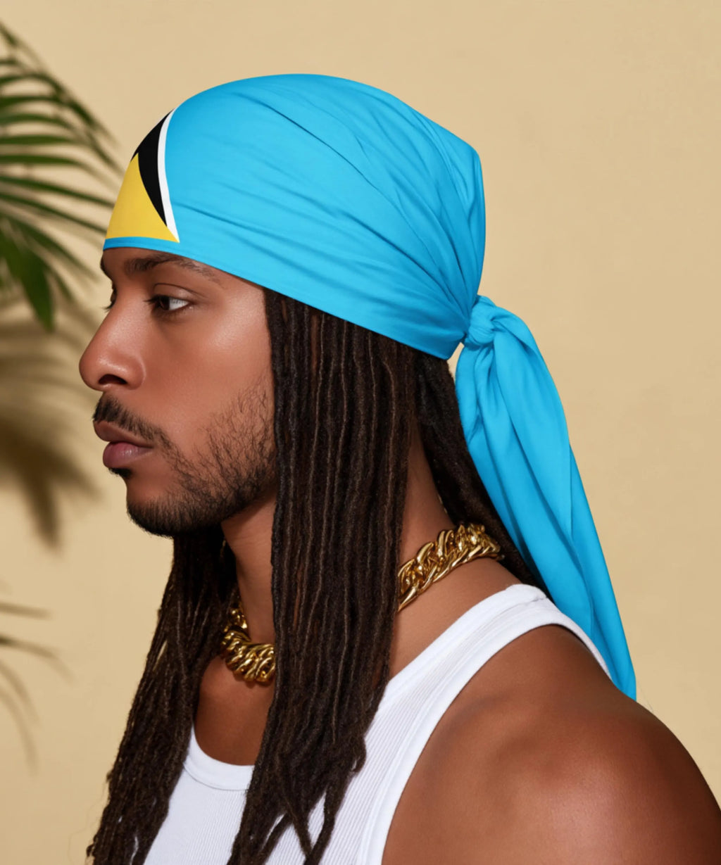 Saint Lucia Flag Bandana