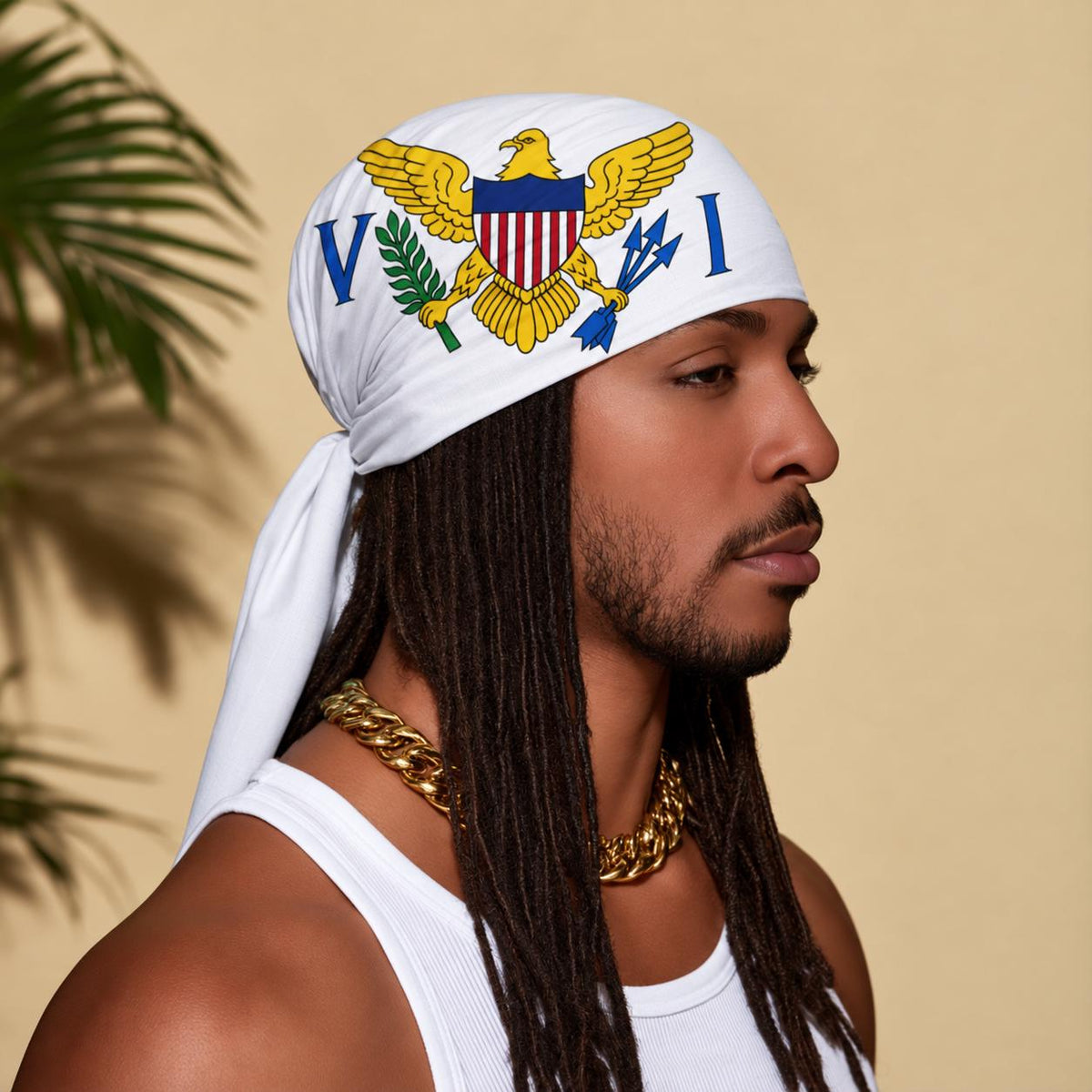 US Virgin Islands Flag Bandana