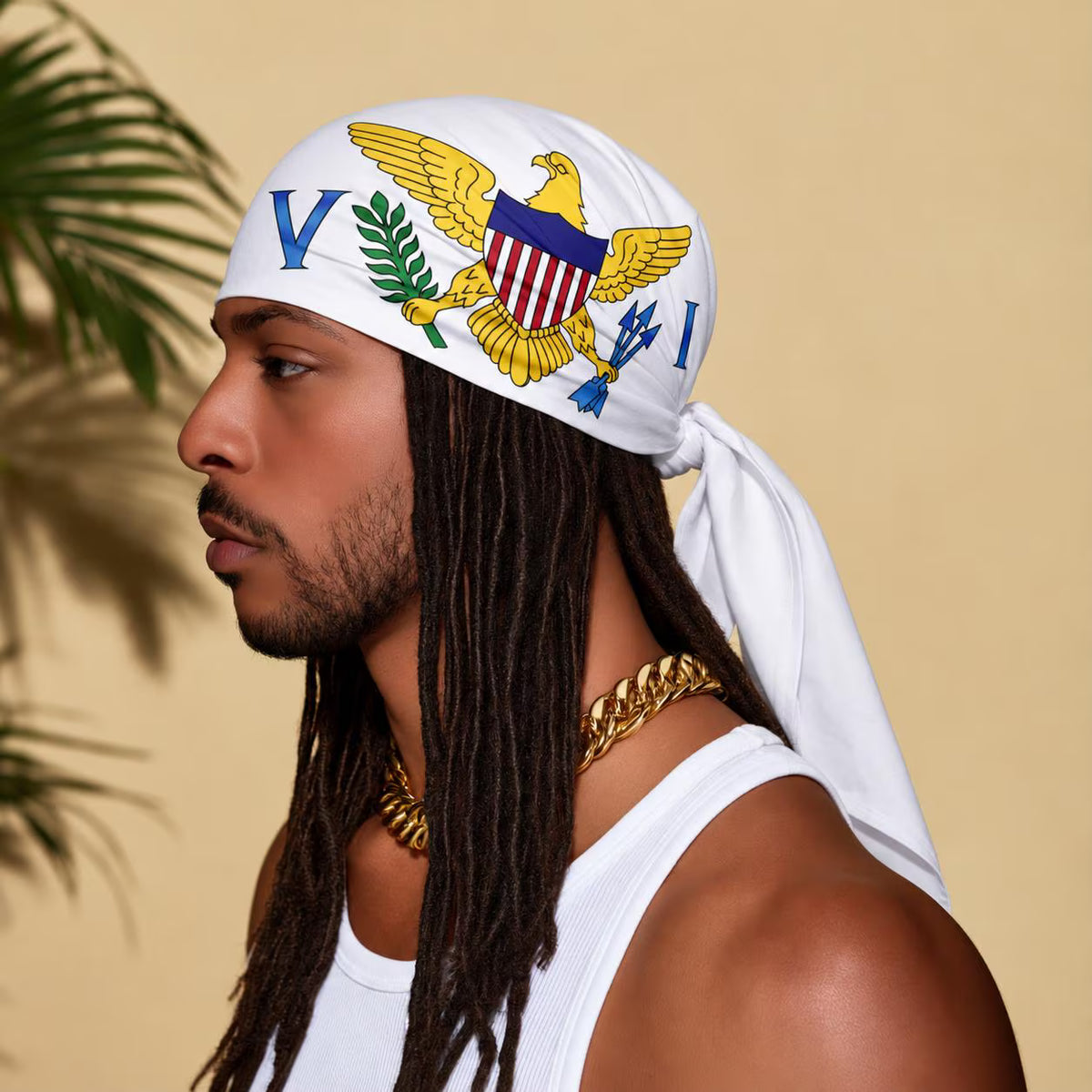 US Virgin Islands Flag Bandana
