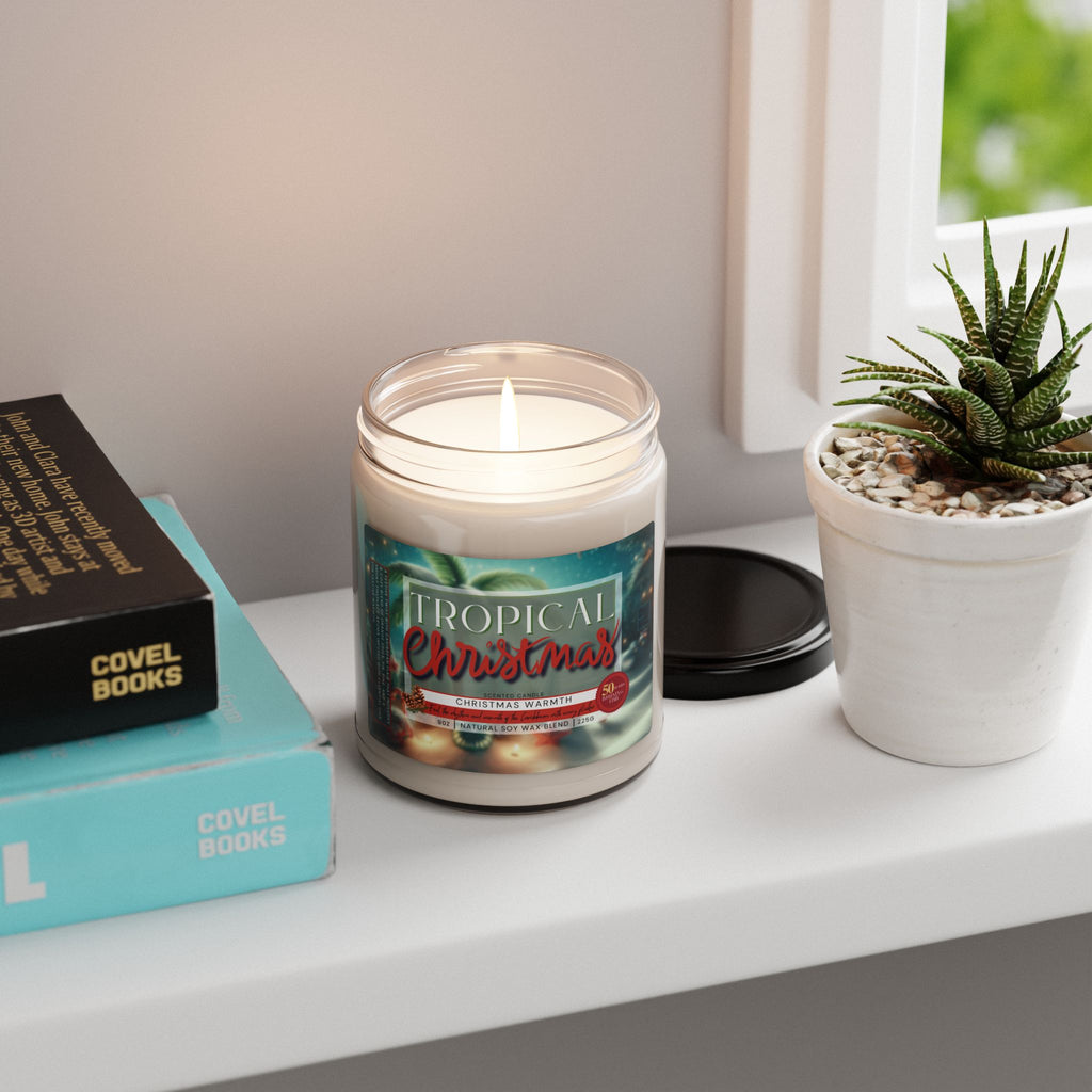 Tropical Christmas Warmth Soy Candle - Irie Blues Boutique