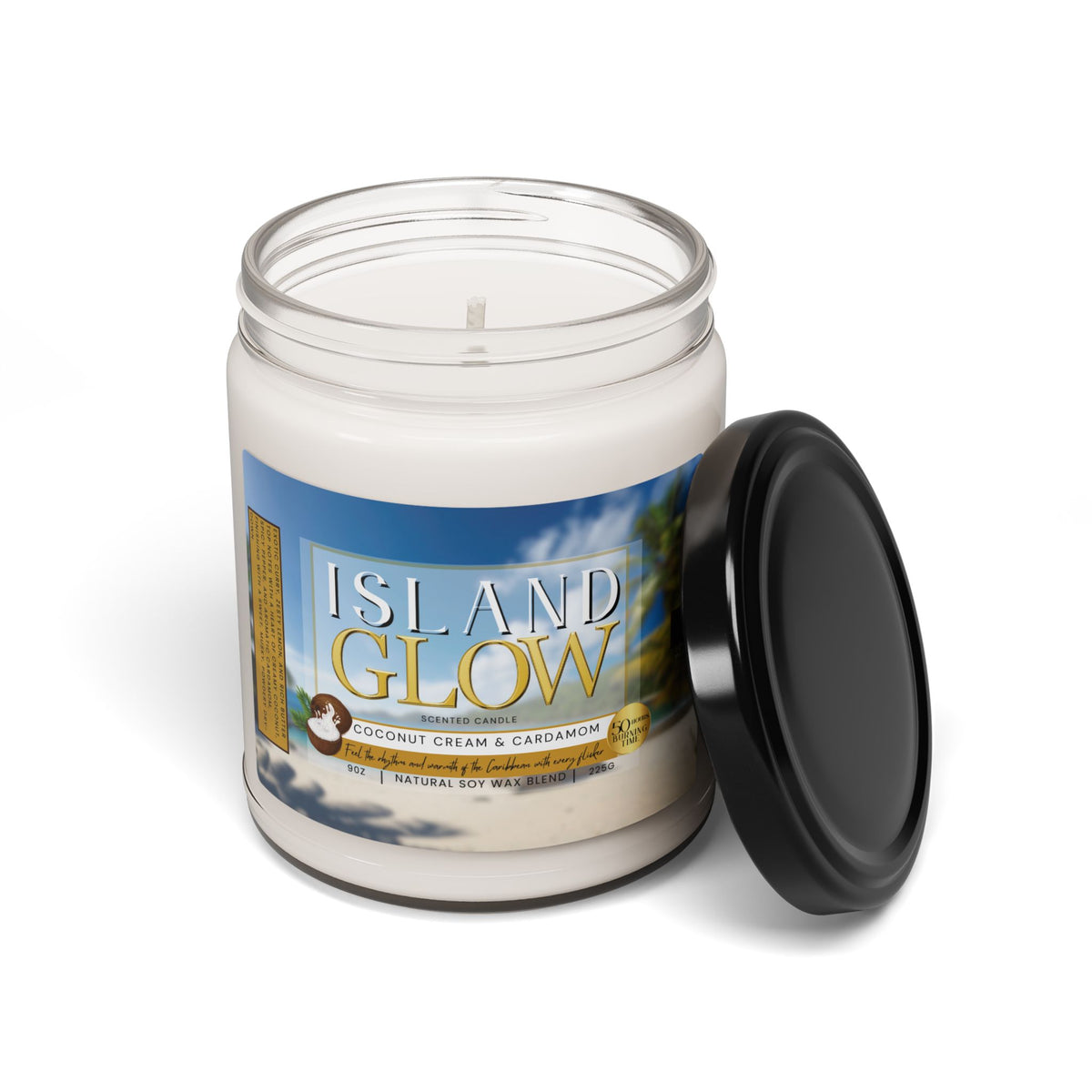 Island Glow Scented Soy Candle - Irie Blues Boutique