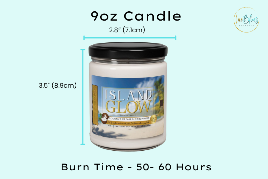 Island Glow Scented Soy Candle - Irie Blues Boutique