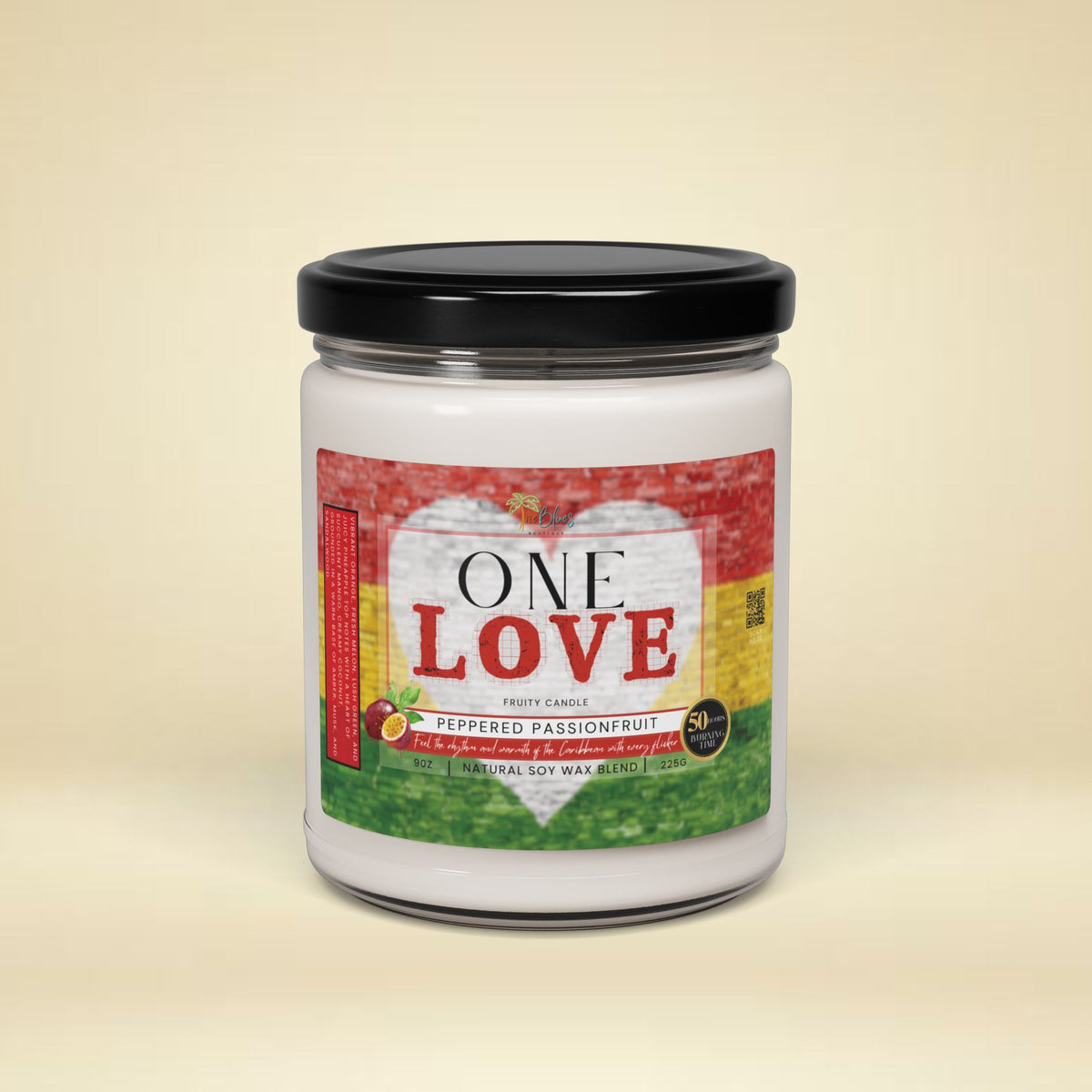 One Love Scented Soy Candle - Irie Blues Boutique