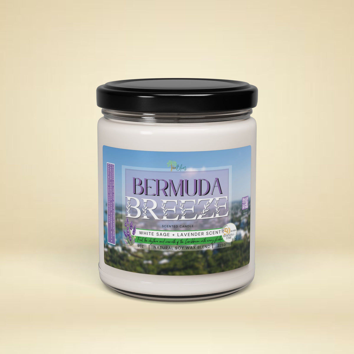 Bermuda Breeze Scented Soy Candle - Irie Blues Boutique
