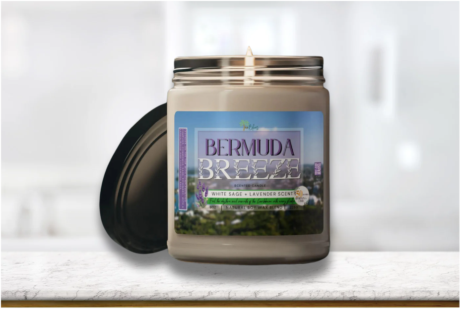 Bermuda Breeze Scented Soy Candle - Irie Blues Boutique