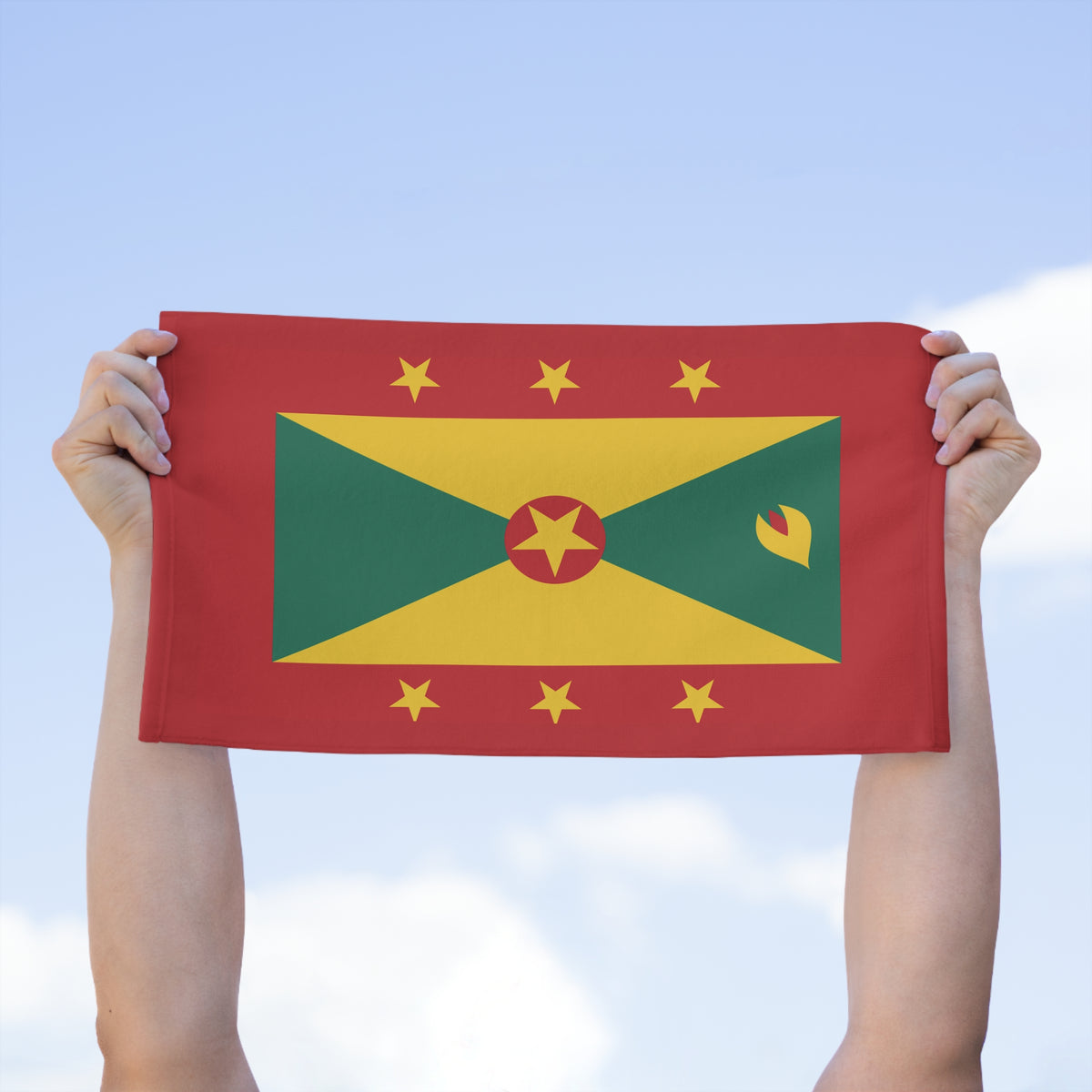 Grenada Flag Rally Towel - Irie Blues Boutique