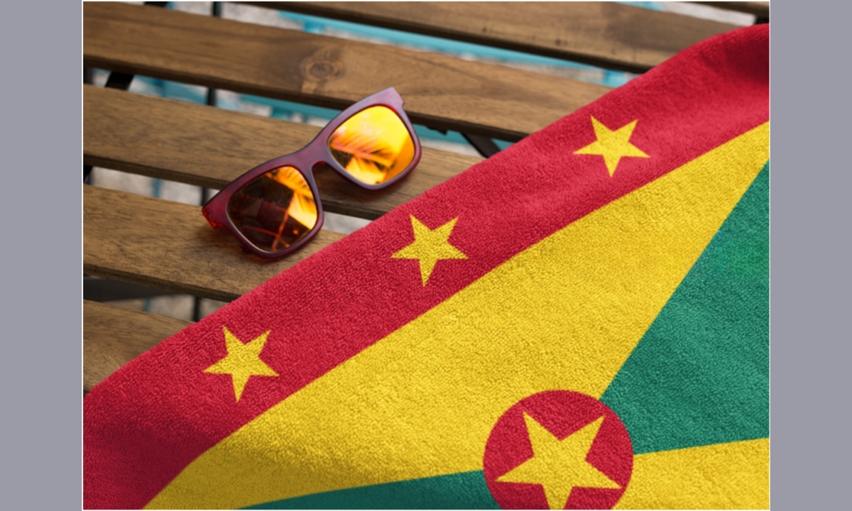 Grenada Flag Rally Towel - Irie Blues Boutique