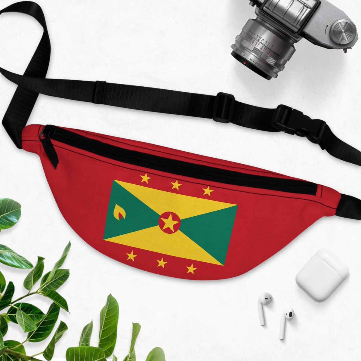 Grenada Flag Fanny Pack - Irie Blues Boutique