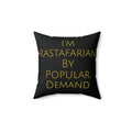 I'm Rastafarian Pride Square Pillow - Irie Blues Boutique