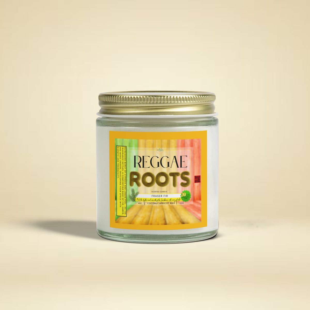 Reggae Roots Scented Wax Candle - Irie Blues Boutique