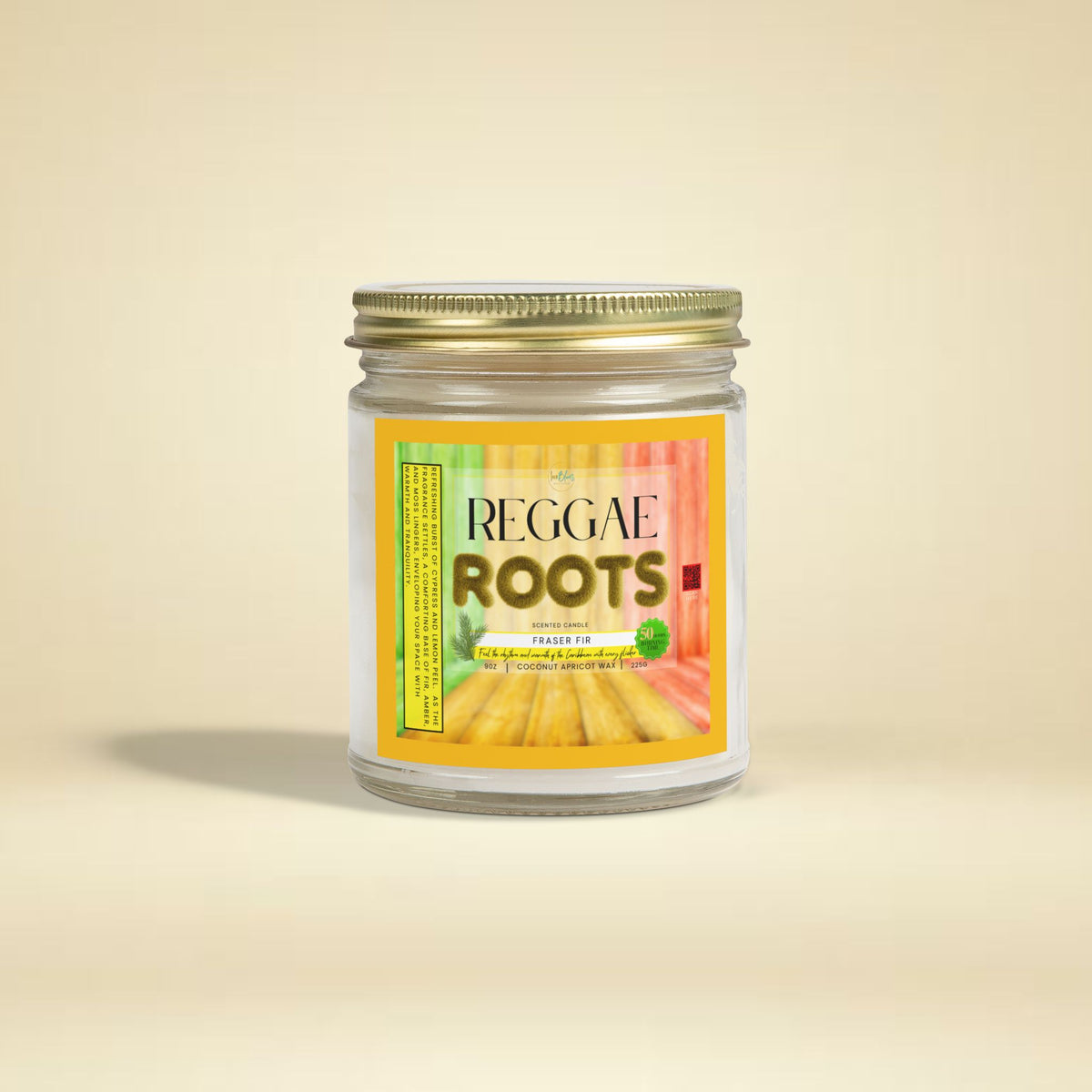 Reggae Roots Scented Wax Candle - Irie Blues Boutique