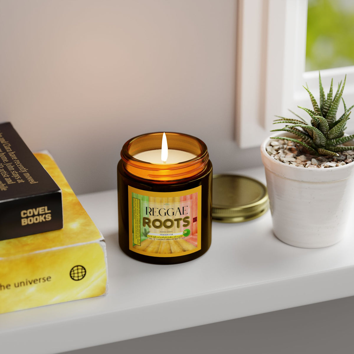 Reggae Roots Scented Wax Candle - Irie Blues Boutique