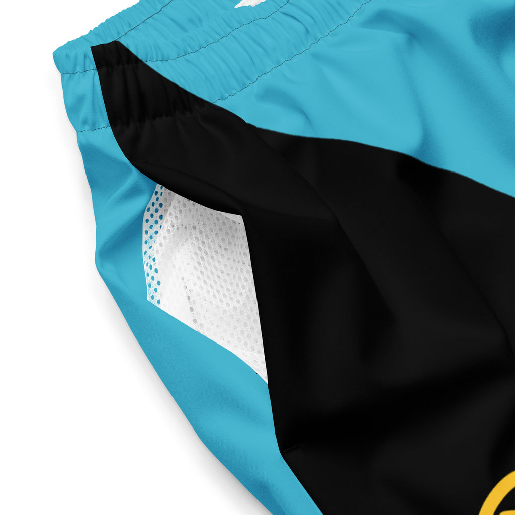 Bahamas Flag Recycled Swim Trunks - Irie Blues Boutique