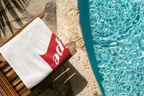 Red Stripe Beach Towel - Irie Blues Boutique