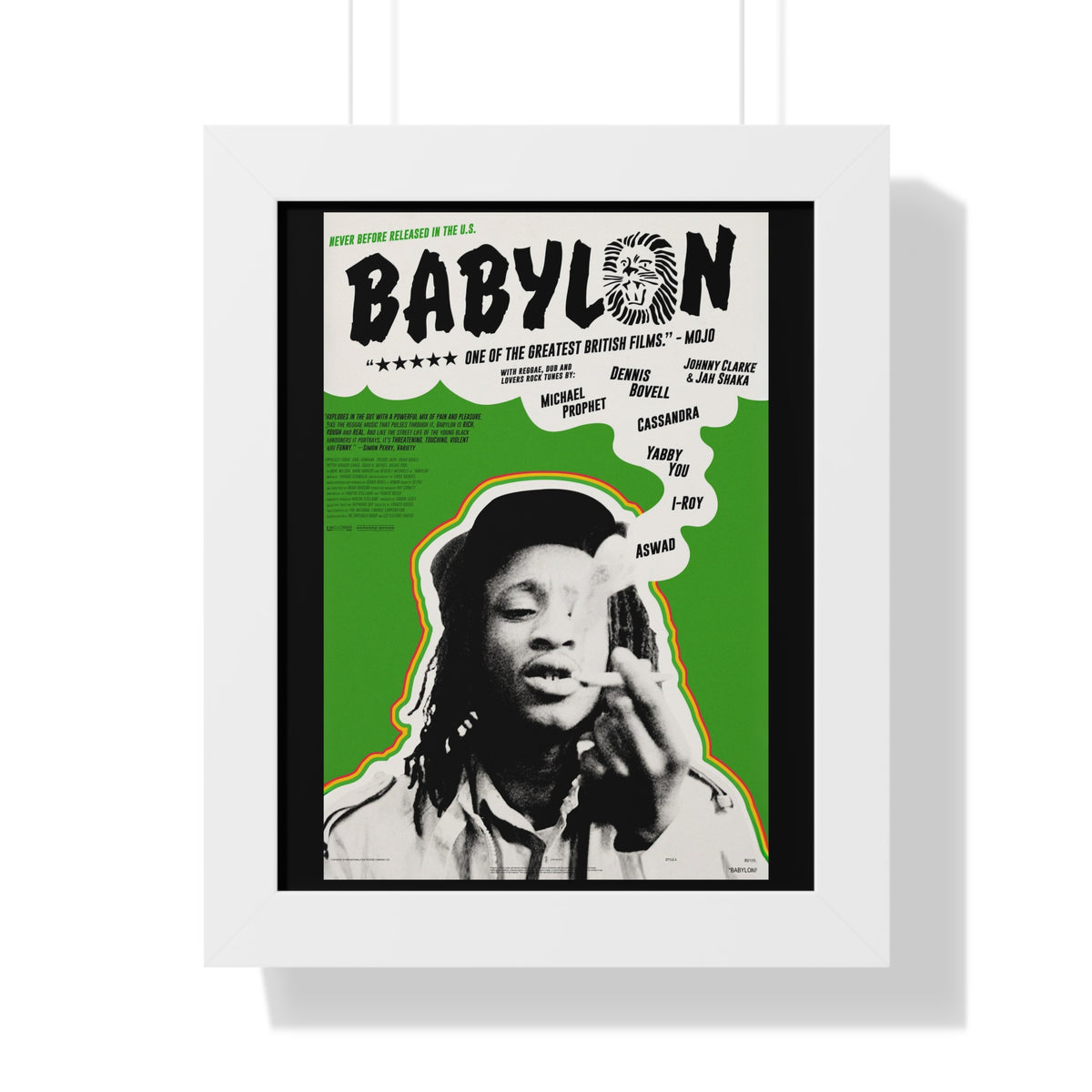 Vintage Jamaican Babylon Movie Poster - Irie Blues Boutique
